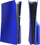 Magnico ® PS5 Slim Faceplate - ALLEEN GESCHIKT VOOR PS5 SLIM MODEL - Disc Edition - Playstation 5 - Cover - Skin - Faceplates - Blauw - Mat blauw - Blue - Verjaardagscadeau - cadeau - Sinterklaas - Kerstcadeau