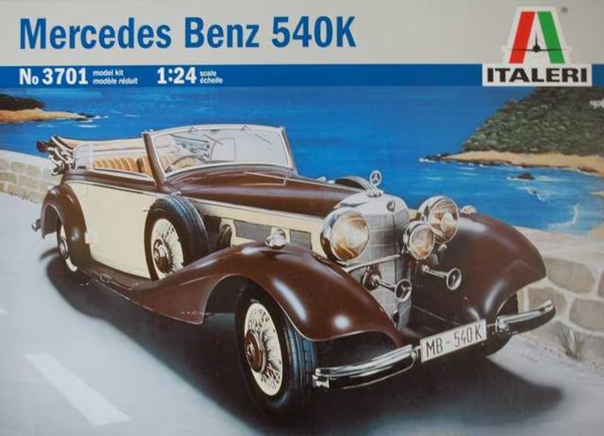 Italeri 3701 Montagekit Klassieke auto modelbouw 1:24