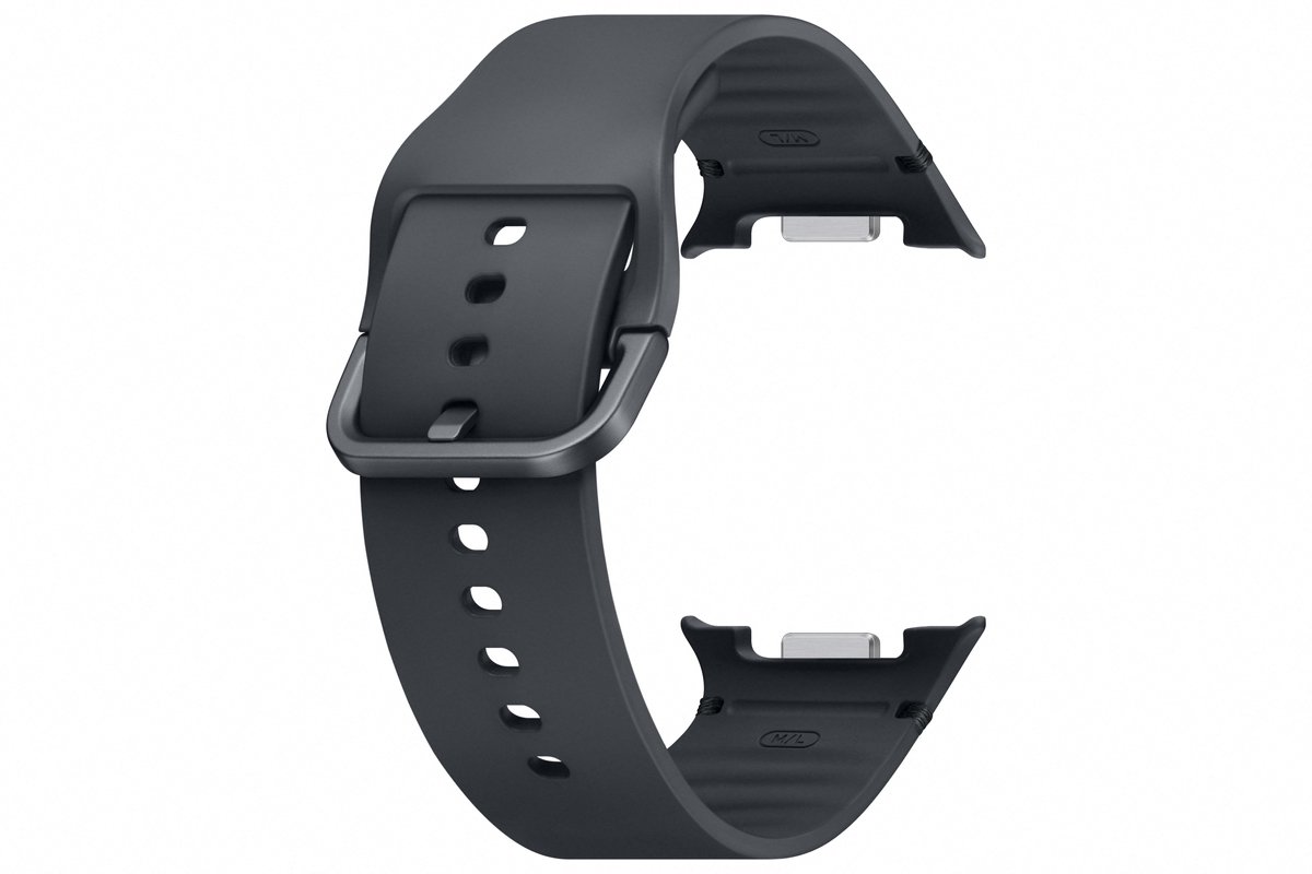 Samsung Galaxy Watch 8 - Smartwatchbandje - Sport (M/L) - Zwart