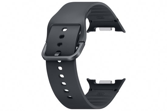 Samsung Galaxy Watch 8 Series Siliconen Sport Bandje Donkergrijs M/L