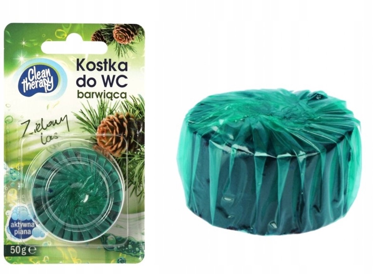 RAVI - Toiletblok - Groen Bos - 50g - Frisse Geur