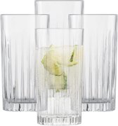 Verre à long drink 4 pcs. Set de la collection Stage taille 79, en verre, passe au lave-vaisselle, contenance : 440 ml, 121880, 15 cm x 7,6 cm