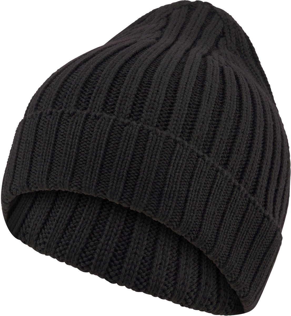 Unisex Hat Rib sneldrogend warm wol muts unisex black - maat 3000