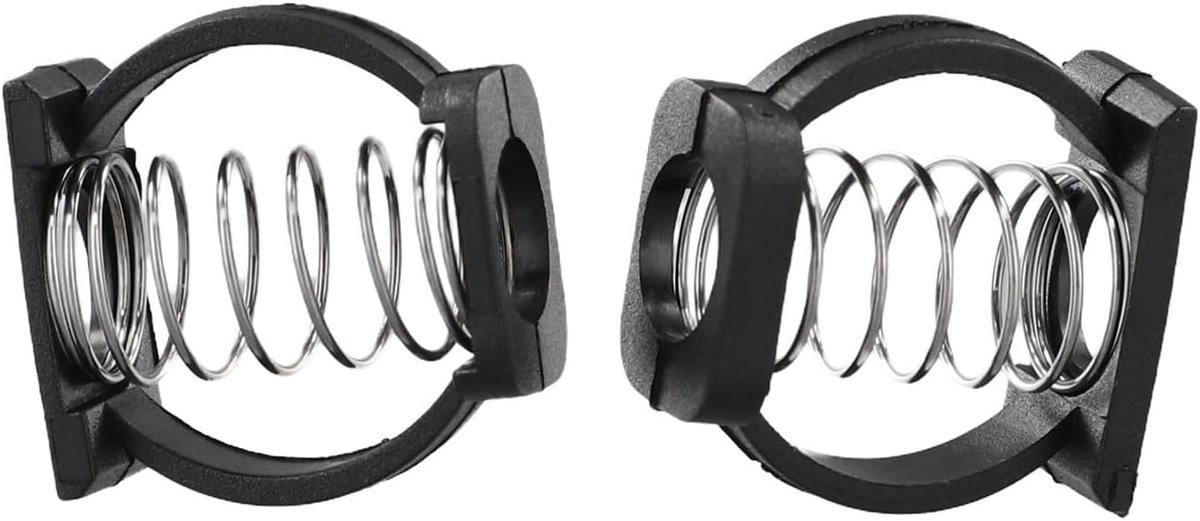 Sgxbos 2-delige C Gesp Paralleler Plastic Faltrad Onderdelen voor Brompton Scharnier klem Sping Vervanging