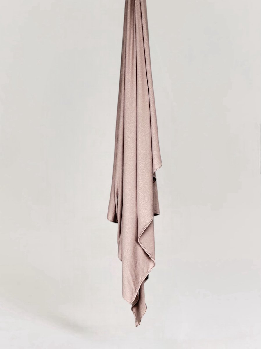 Cotton Hijaab XXL - Pearl - Sjaal - Sjawl - Turban - Katoen - Dames Hoofddoek - Islamitisch Hoofddeksel - 210cm x 110cm