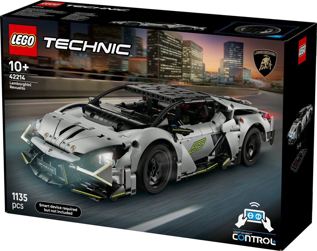 LEGO® Technic Lamborghini Revuelto Supersportwagen - 42214 — afbeelding 10