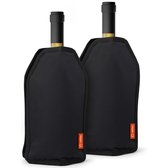 Vatten® Wijnkoeler - Champagnekoeler - 2 stuks - Zwart - Waterafstotend - Universeel - Flessenkoeler