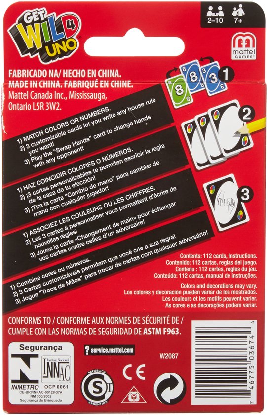 Mattel Games UNO Kaartspel
