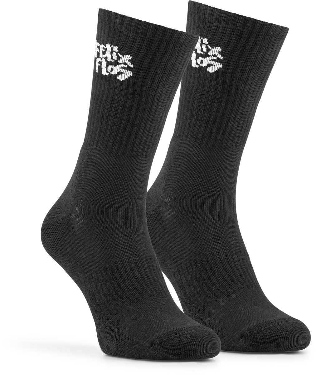 Felix Flos Performance Step - Sportsokken - Zwart - Maat 35-38 - Unisex - Katoen