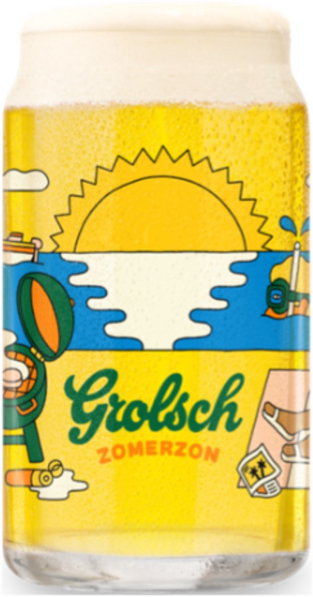 Grolsch Zomerzon Bierglas 25cl