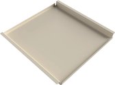 Steellish Dienblad Vierkant - Tray - Aluminium - Parel wit - 70x70 cm