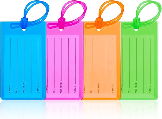 Kofferlabels – Aluminium Bagagelabel