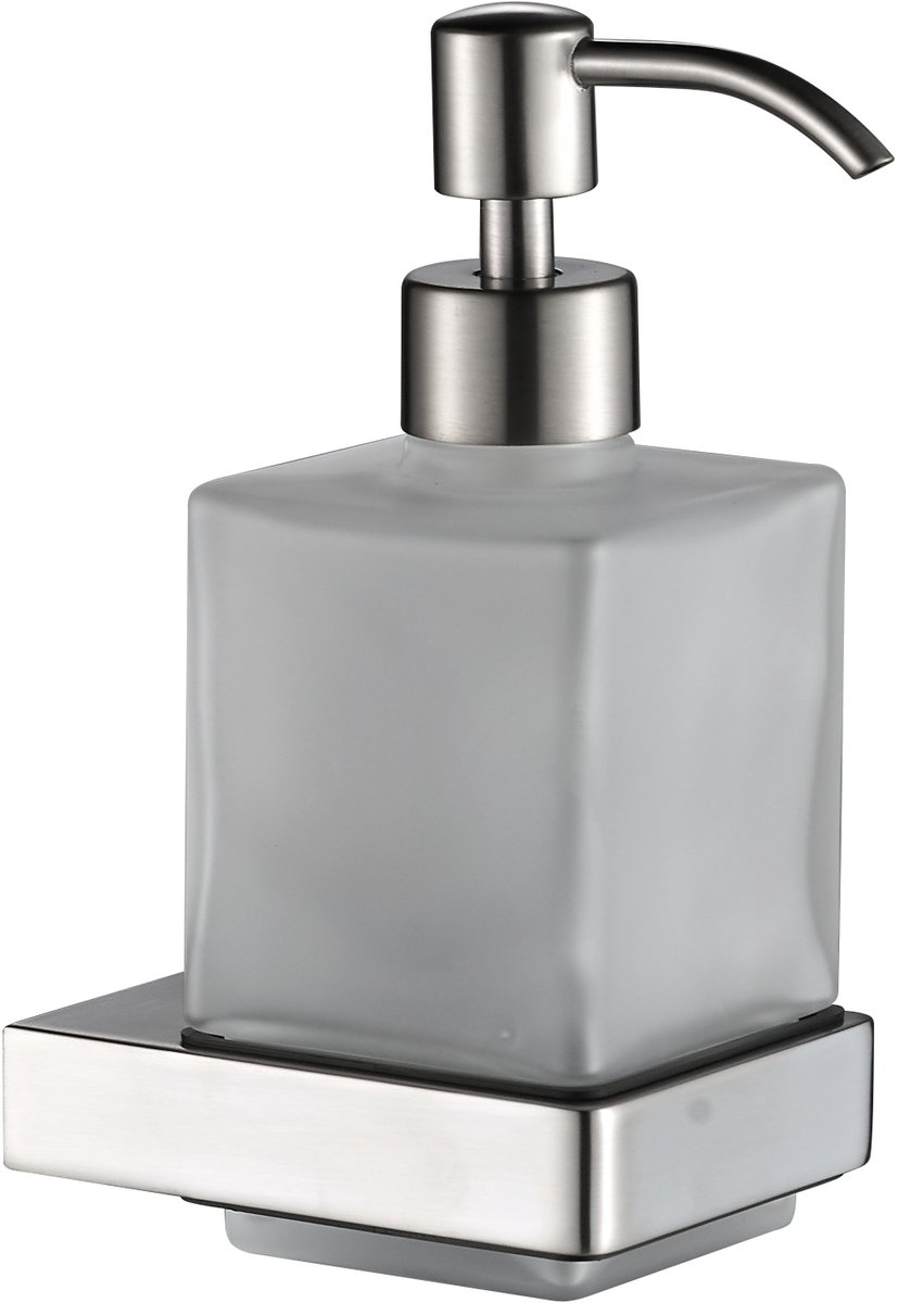 Plieger altea zeepdispenser - wandmontage - geborsteld chroom
