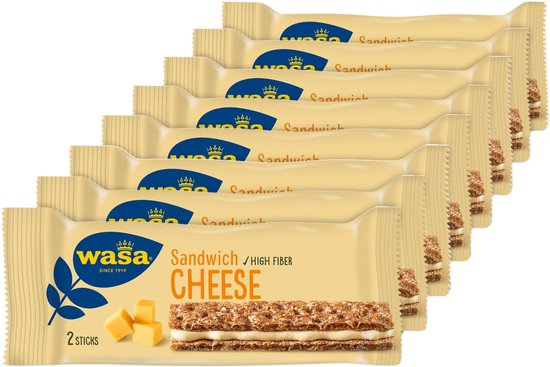 Wasa Sandwich Cheese - 24-pack 31g