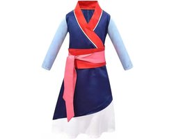Allecto Plus - Chinese Zwaardvrouw Kostuum - Oude Heldin Ridder Hanfu Kleding - Vechtsport Kung Fu Pak Halloween Cosplay Outfit