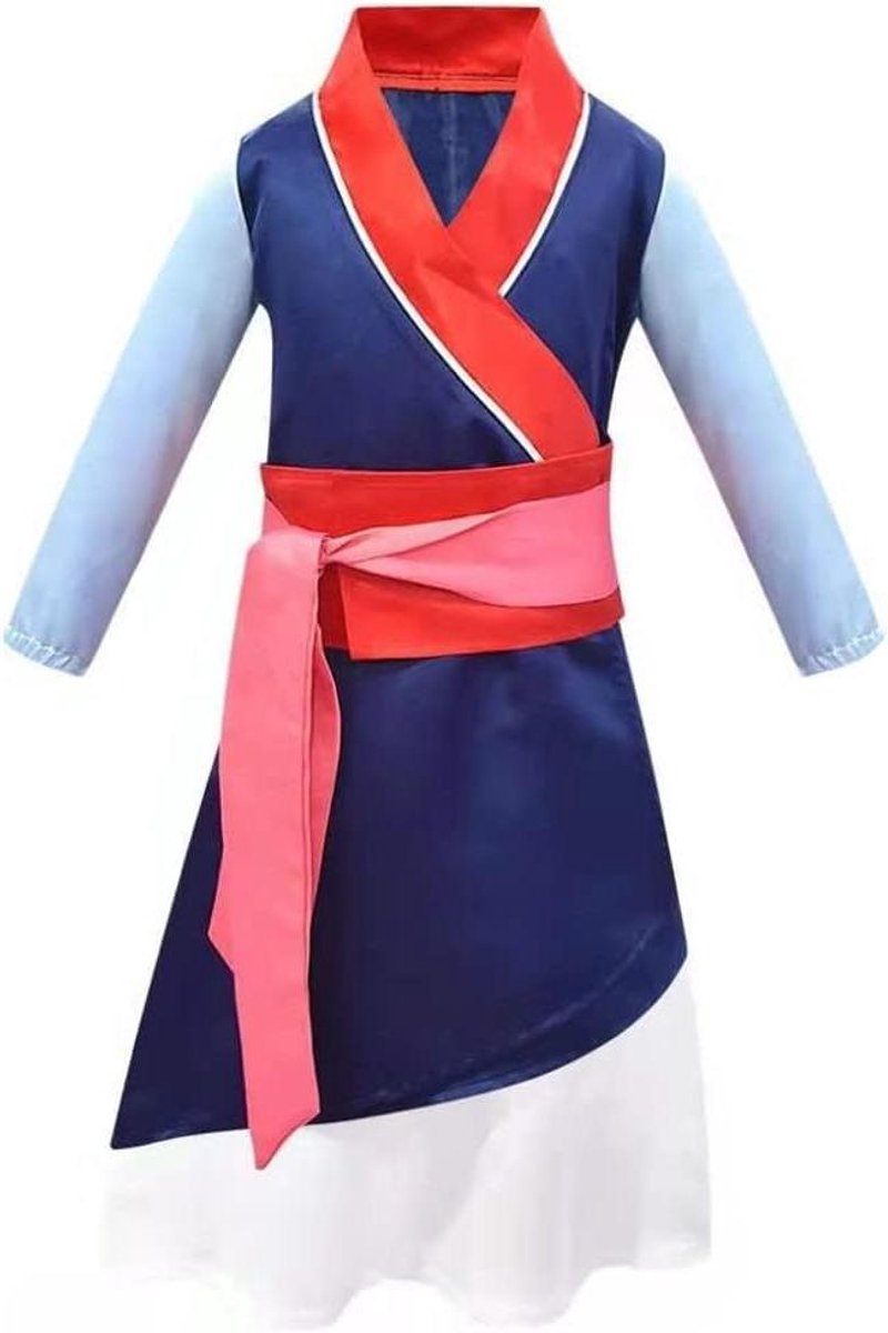 Allecto Plus - Chinese Zwaardvrouw Kostuum - Oude Heldin Ridder Hanfu Kleding - Vechtsport Kung Fu Pak Halloween Cosplay Outfit
