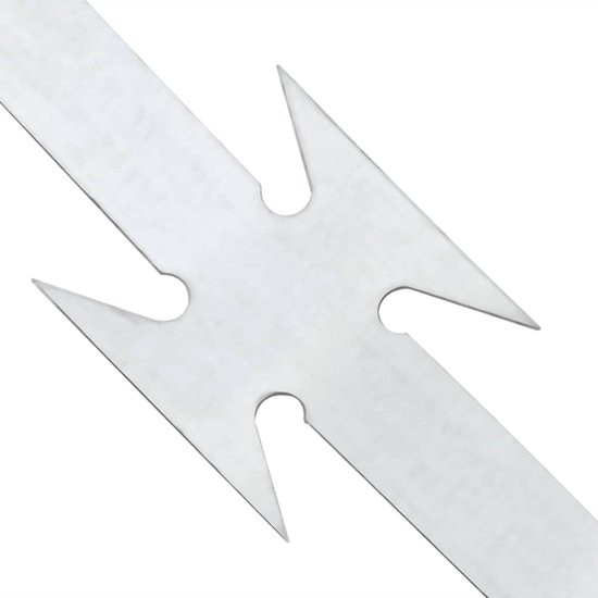 vidaXL Fil barbelé BTO-22 NATO 100 m acier
