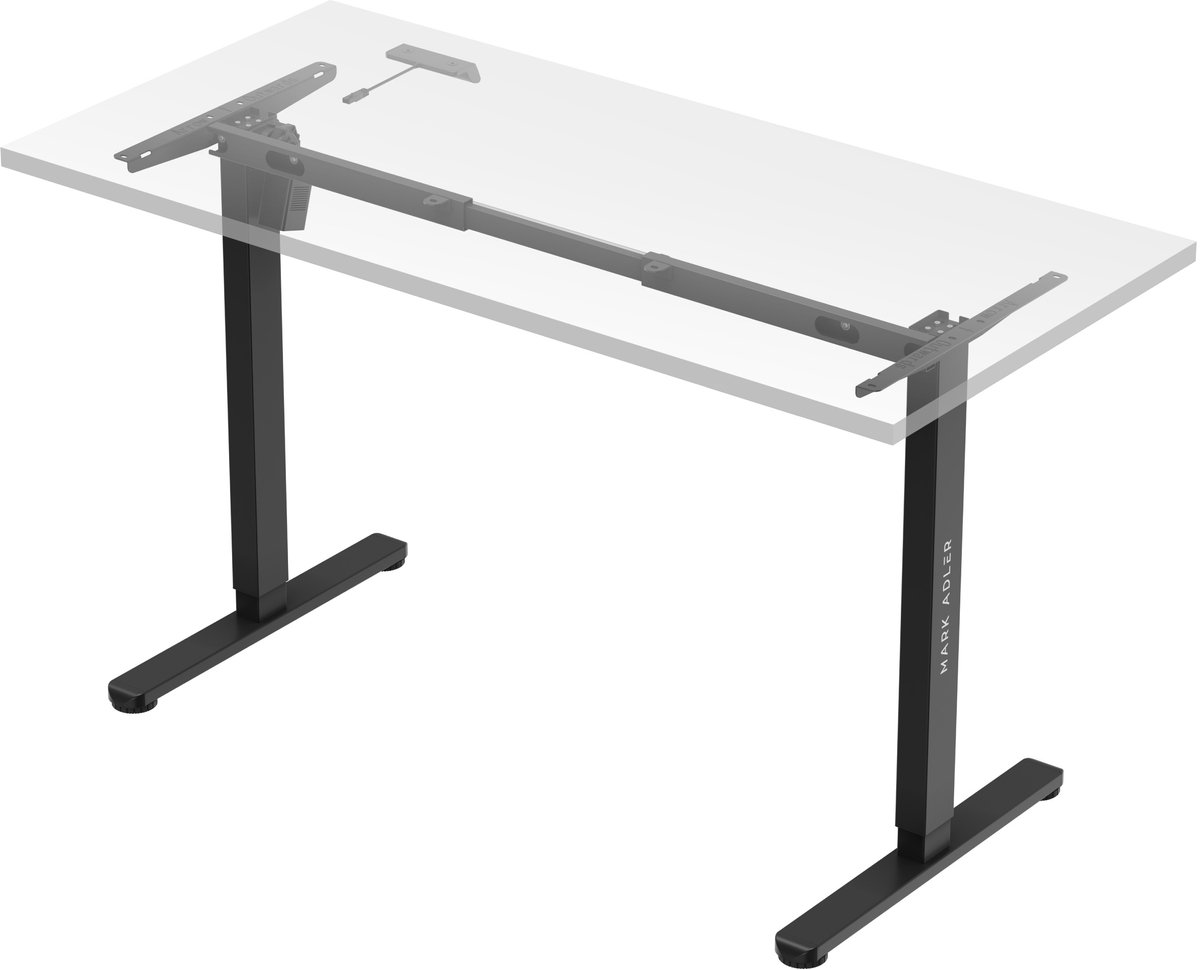 Elektrisch bureauframe Mark Adler Xeno 2.1 Zwart – 73–119 cm – Verstelbaar – tot 80 kg