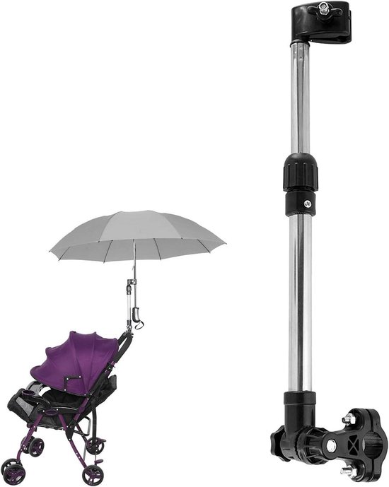 Foto: Retractable umbrella holder for buggy pram stroller wheelchair golf trolley