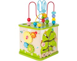 Petit pied Bead Cube World Wood 25 X 45 Cm 8 pièces