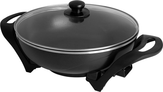 Tristar PZ-9130 - Wokpan Elektrisch - 1500W - 4,5L inhoud - PFAS-vrij
