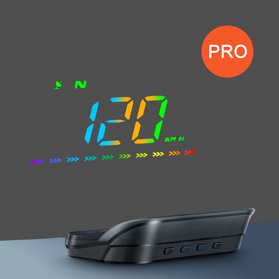 Tech Essentials GPS Snelheidsmeter Auto HUD