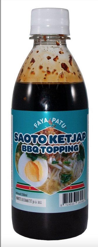 Faya Patu | Saoto Ketjap | BBQ topping | 330 ml