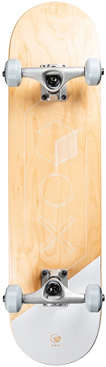 Ram Skateboard 7.5 Signo Blanc Natural