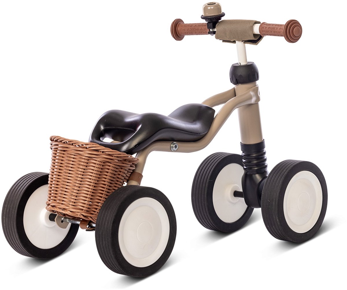 Loopfiets - Puky Wutsch - Beige - Met mandje en fietsbel - Vanaf 1,5 jaar — afbeelding 2