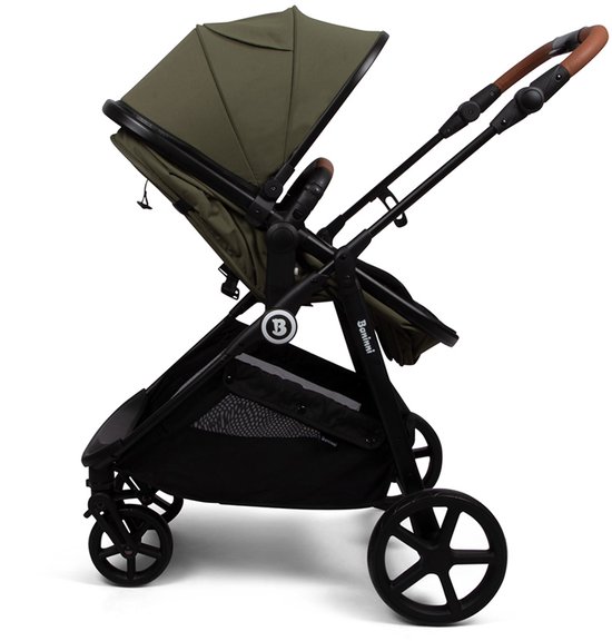 Poussette Multi 4 en 1 Baninni avec siège auto et base Nelia Vert