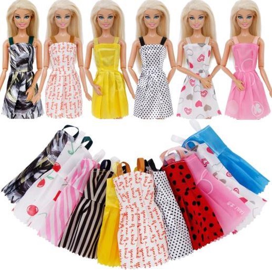 bedenken Gehakt trimmen WiseGoods - Barbie Jurkjes - Barbiejurken - Poppenkleding - Kleding Voor  Barbiepop -... | bol.com