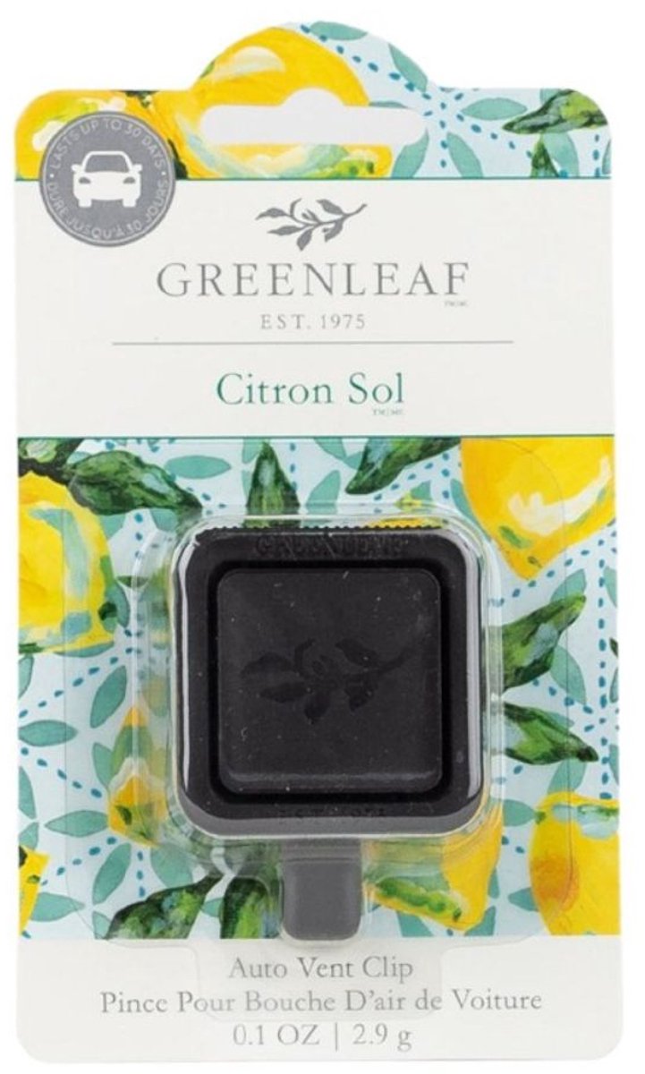 Greenleaf Auto parfum Citron Sol