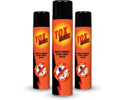 Vliegenspray 2+1 gratis (3 x insectenspray) - Extra voordelig - Bye Bye insecten! - Krachtige insectenspray – Tegen vliegen, wespen, muggen & meer - Snelle actie - Bewezen effectiviteit - Insectenbestrijding - muggenspray - vliegenspray