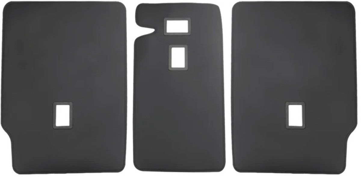 Achterbank beschermer Tesla Model Y Juniper – 3-delige set voor rugleuningen – Perfecte pasvorm - Interieur Accessoires
