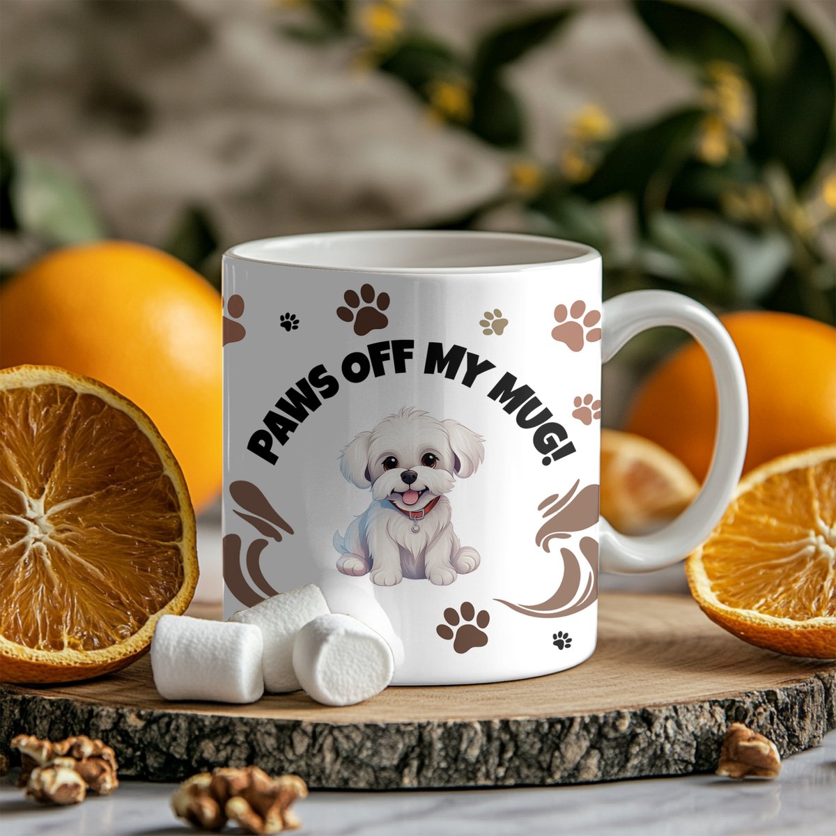 POMM – Paws Off My Mug! - Maltese