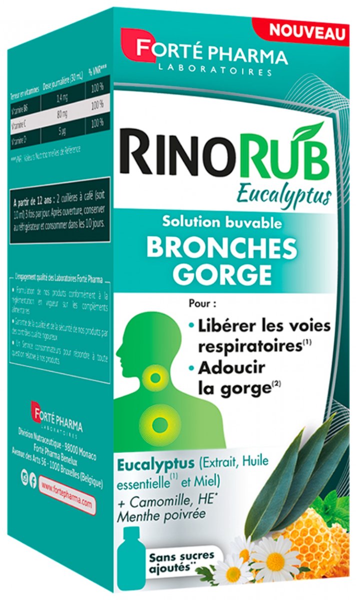 Forté Pharma RinoRub Bronchiale Keel 120 ml
