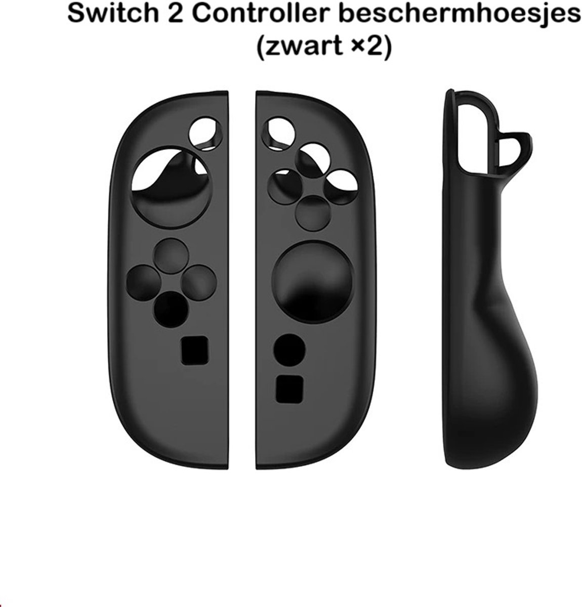 ATXAN Controller Beschermhoes – Beschermhoes voor Nintendo Switch 2 Controllers – Geschikt voor meerdere controllers – Zwart