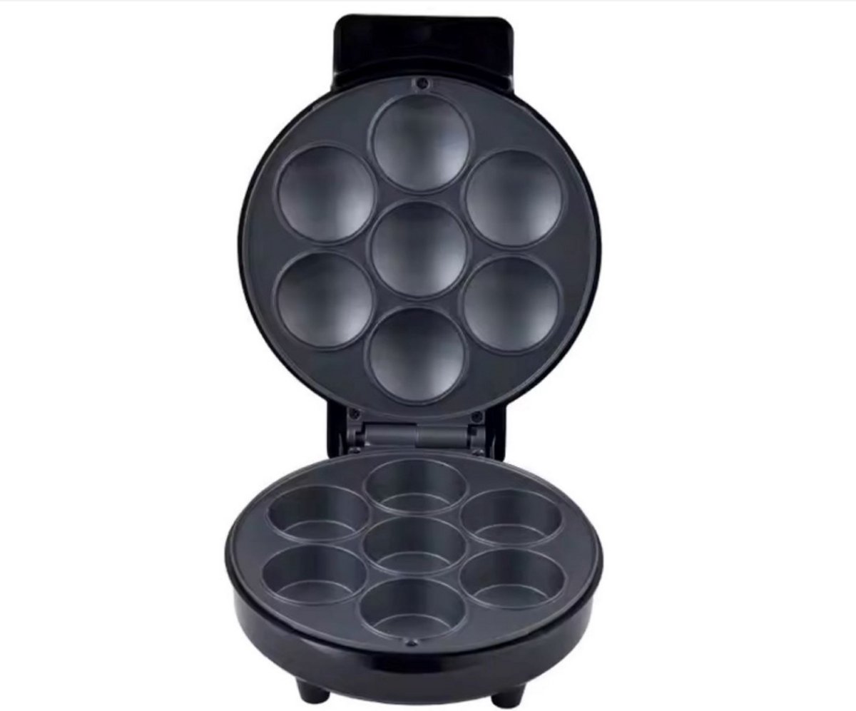 Mevaz Cupcake Maker – 1000W – Voor 7 Cupcakes – Muffin - Cake - Anti-aanbaklaag – Snel & Eenvoudig Bakken