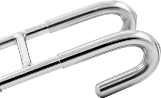 4 Pieces RVS Deurhaken - RVS Wandhaak voor Douche - Geen Boren - Glazen Douchehaken