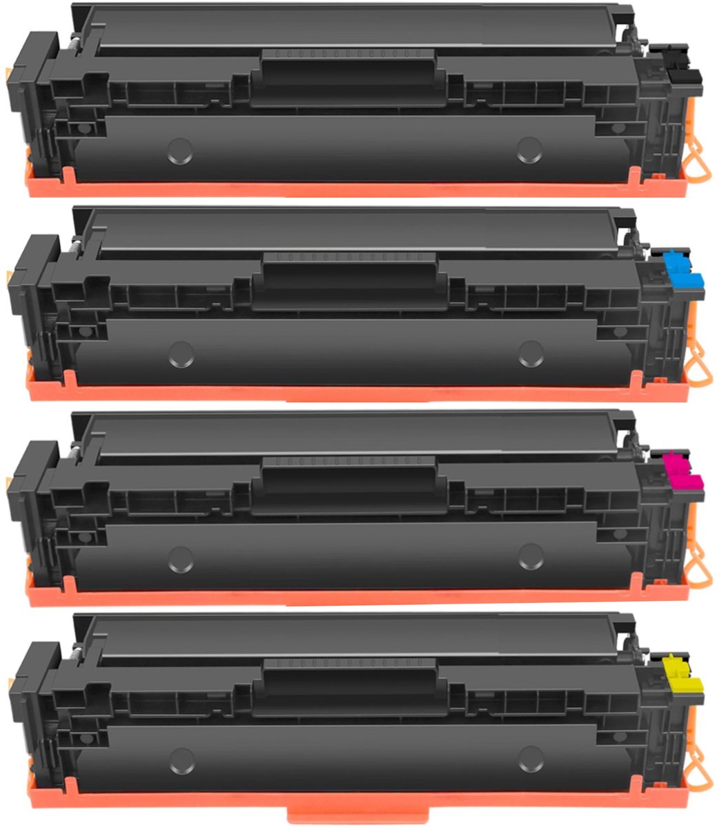 Huismerk geschikt voor HP 207A Toners - 4 Cartridges - Geschikt voor M255DW - M255NW - MFP M283FDW