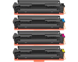 InktDL Huismerk geschikt voor HP 207A Toners - 4 Cartridges - Geschikt voor M255DW - M255NW - MFP M283FDW