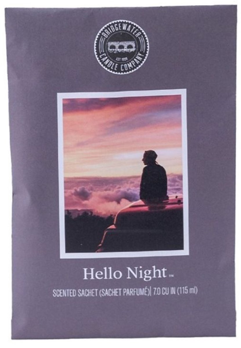Bridgewater Candle Geurzakje Hello Night 4 stuks