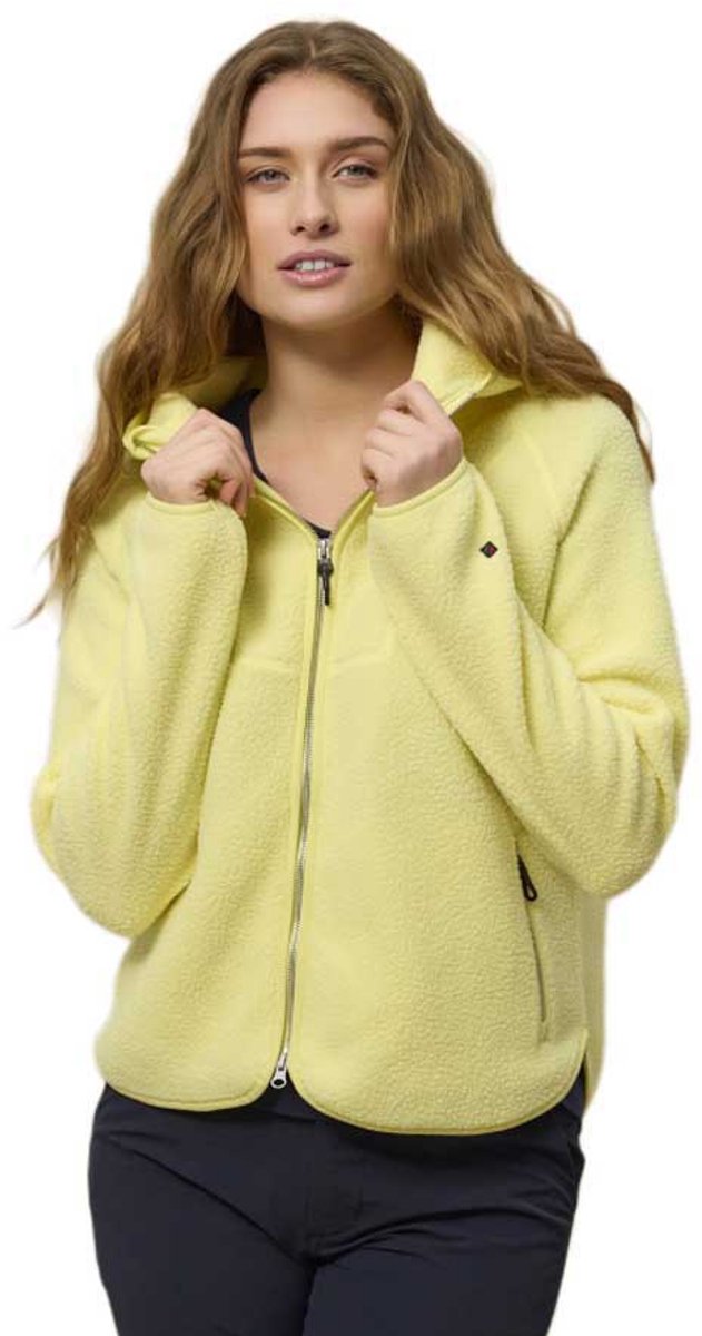 Redgreen Sisse Pile Fleece Met Volledige Rits Vrouw Geel