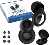 ORIGIN™ Oordoppen Slapen - BPA-vrije Siliconen Oordopjes Slapen – Comfortabele Siliconen Slaapdoppen – Anti-Snurk Earplugs - Herbruikbaar met Opbergdoosje