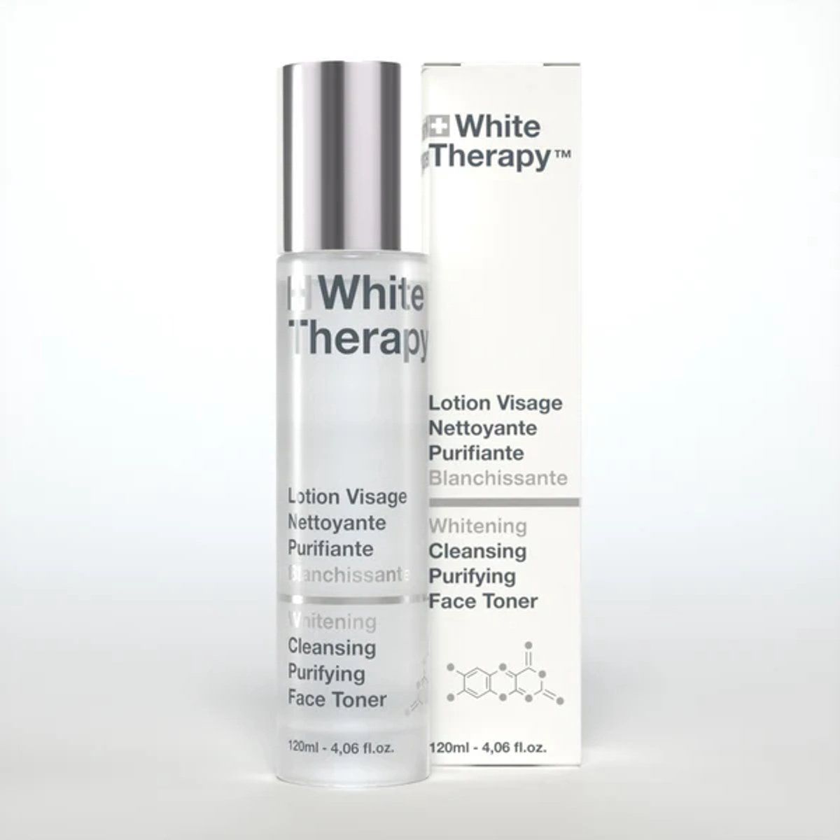 White Therapy Whitening Cleansing Purifying Face Toner, 120ml