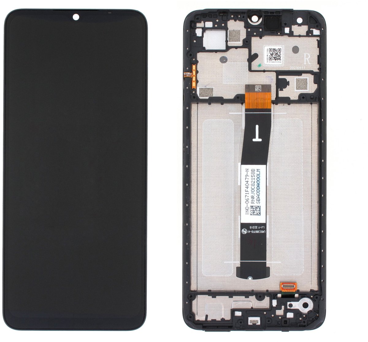 Xiaomi Redmi 12C Display/Beeldscherm, Zwart, 5600010C3T00