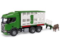 foto van Bruder 03548 - Scania Super 560R Veetransportwagen met Koe