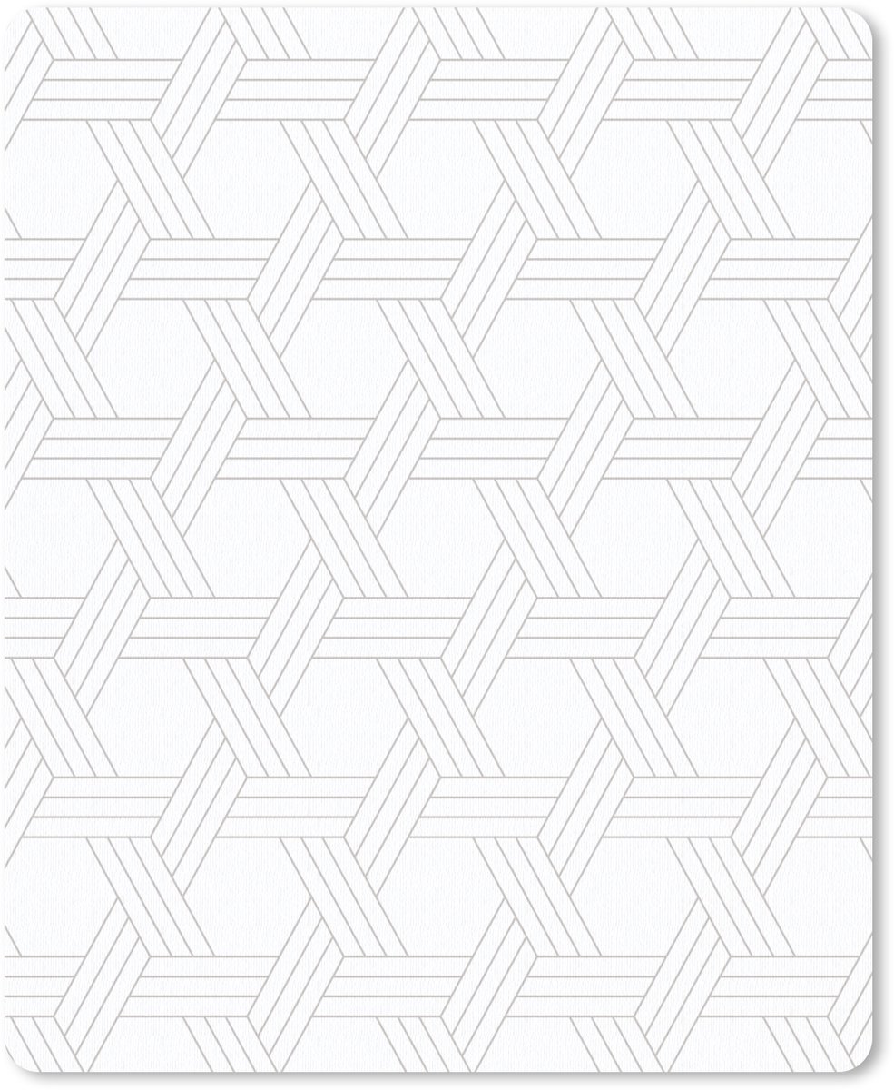 Muismat 19x23 cm - Mousepad Grafisch - Patroon - Modern - Driedubbel - Muismatten