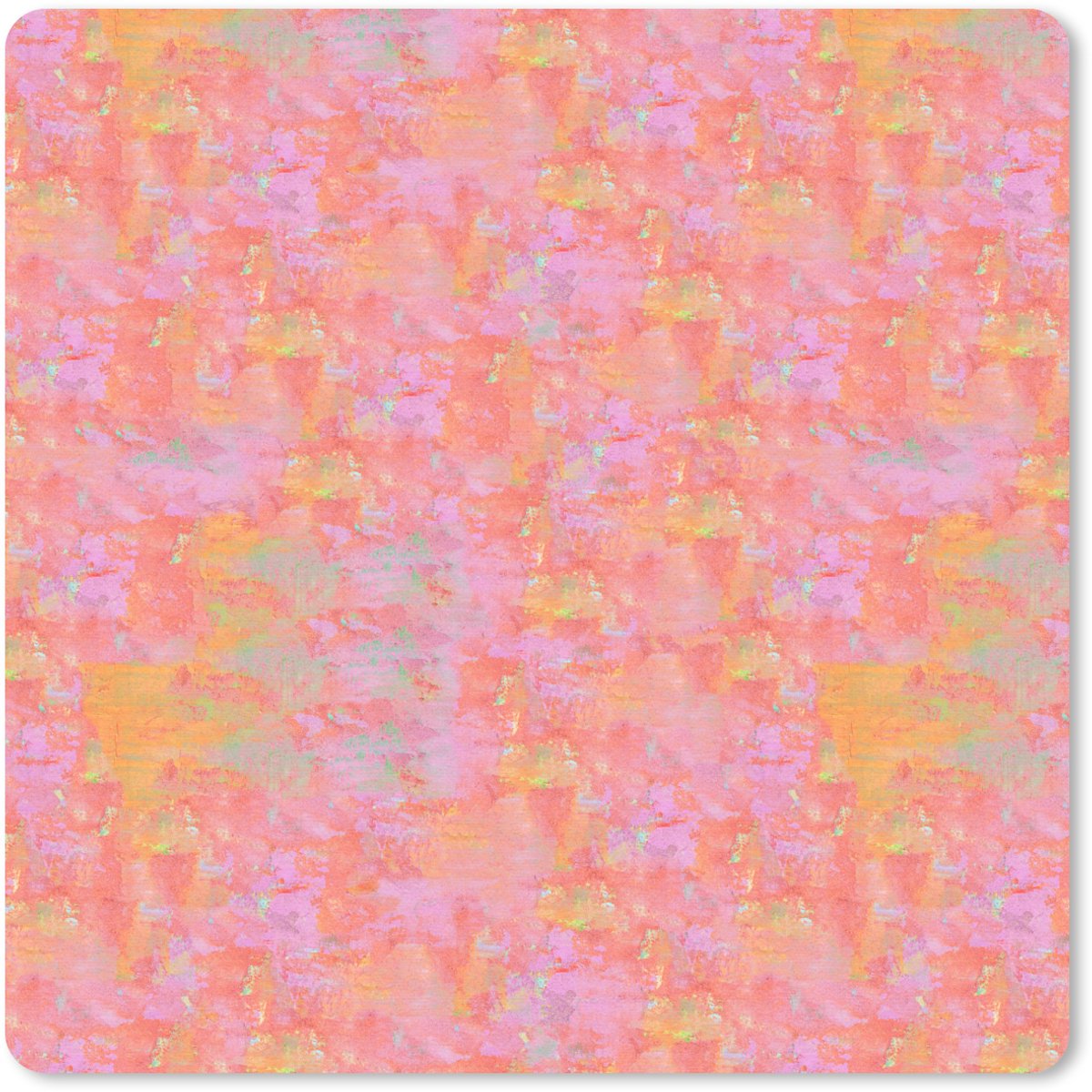 Muismat 30x30 cm - Mousepad Verf - Texturen - Pastel - Muismatten