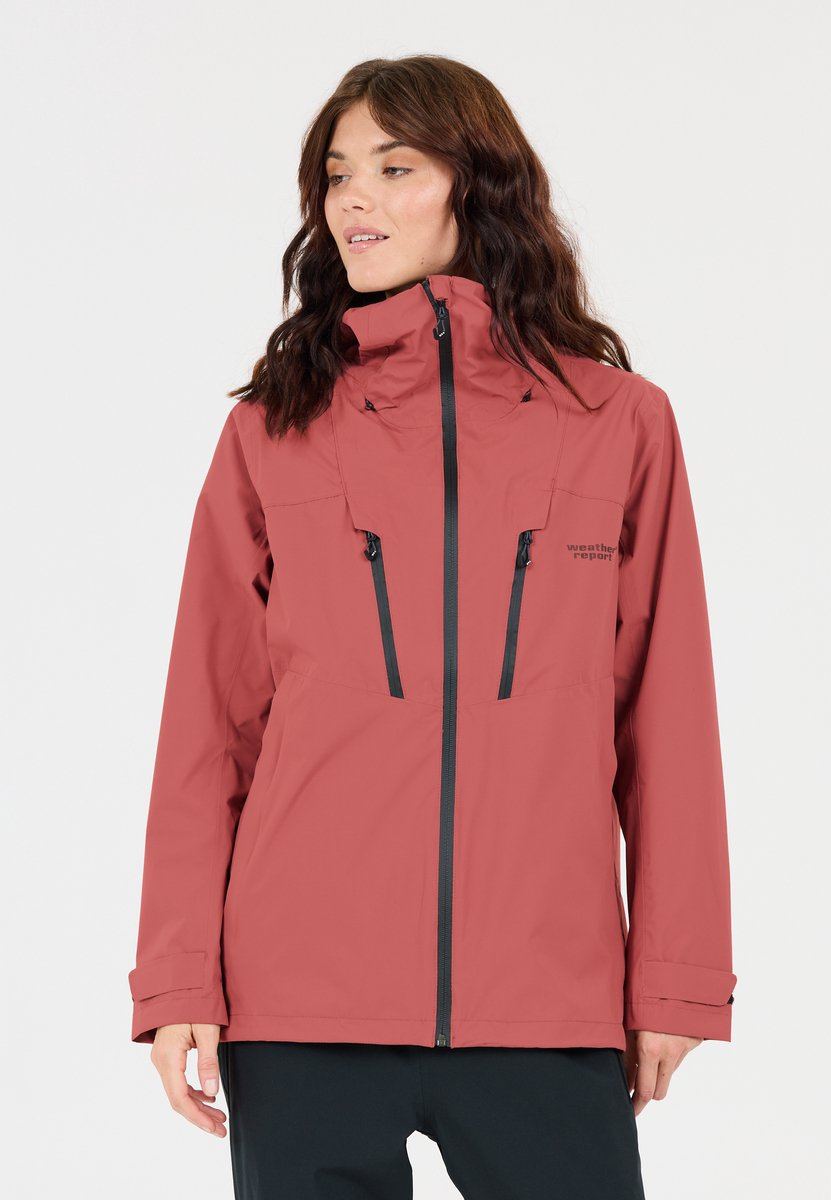 Weather Report Regenjacke Harbor Rood